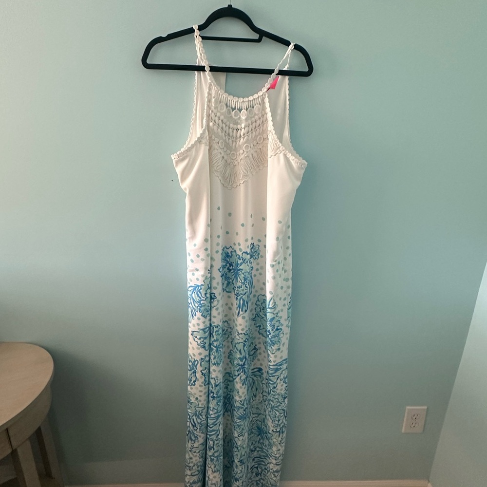Lilly Pulitzer White Maxi Dress